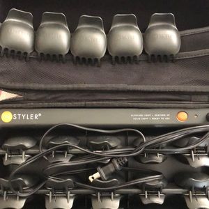 Instyler hair curlers